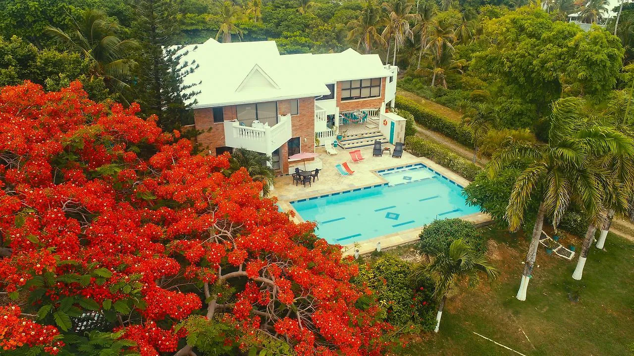 Hotel Casa de las Flores tropical San Andrés Colombia